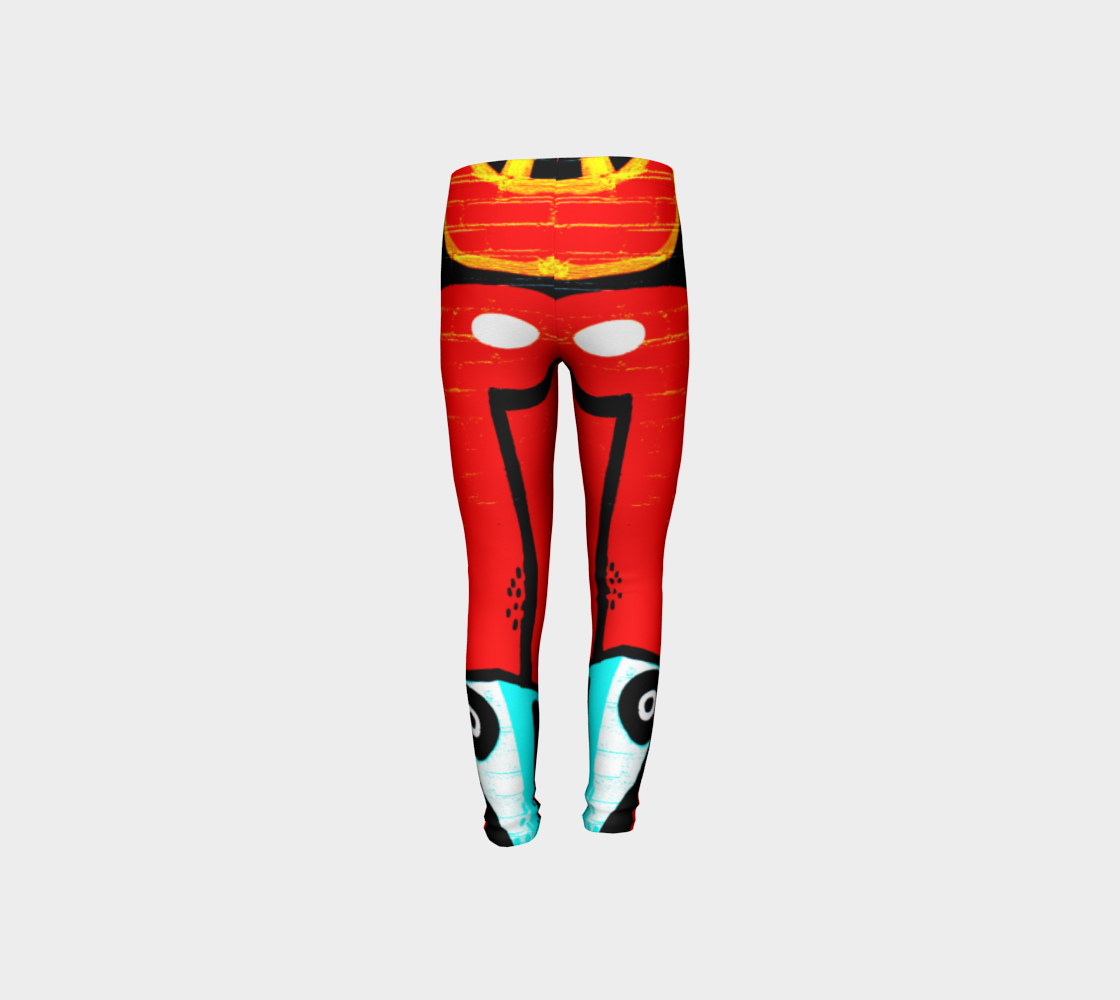 Graffiti 19 Youth Leggings preview #8