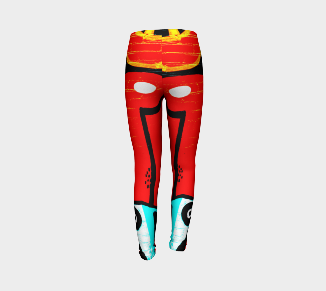Graffiti 19 Youth Leggings preview #7