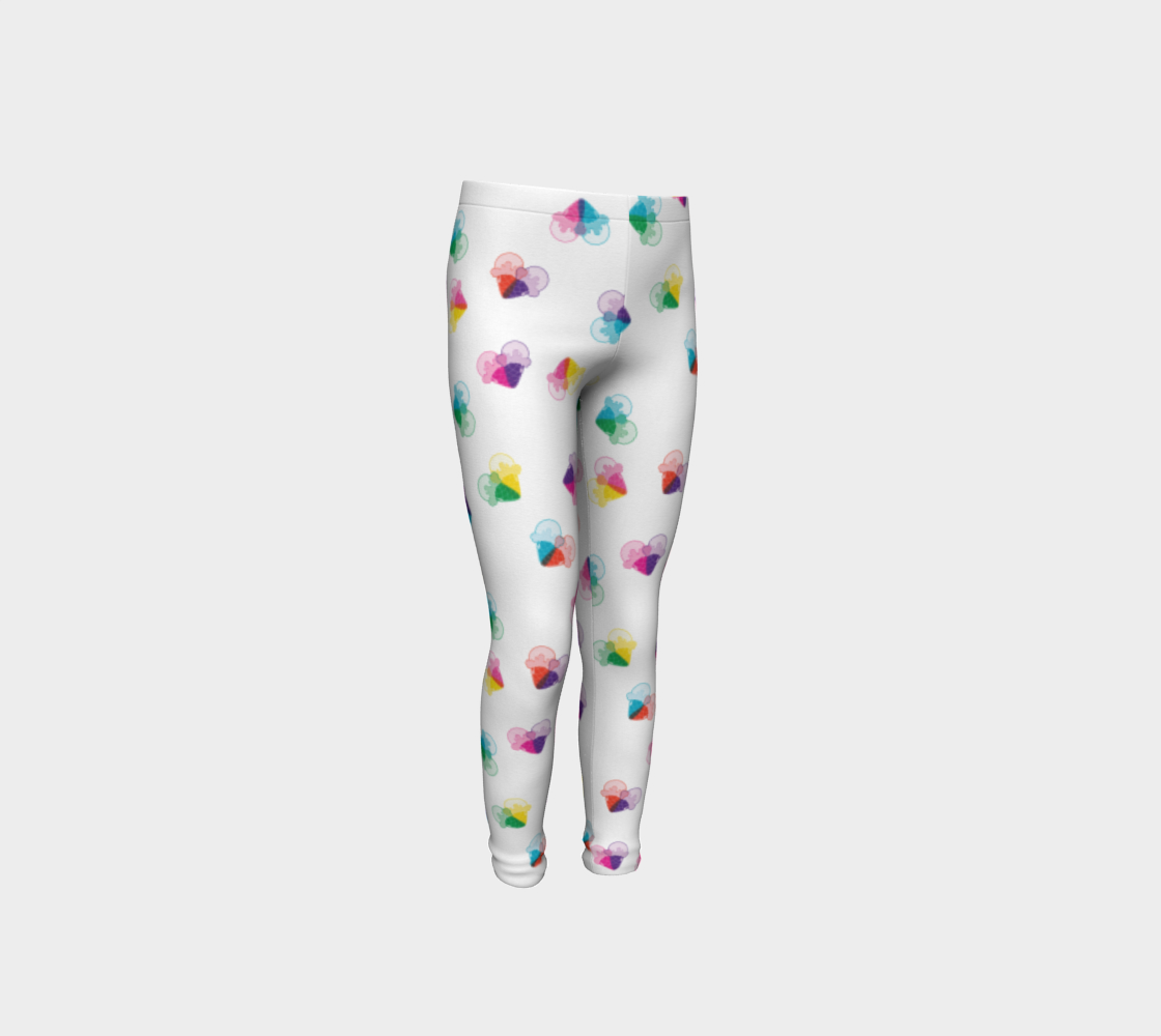 Ice Cream Hearts Youth Legging preview