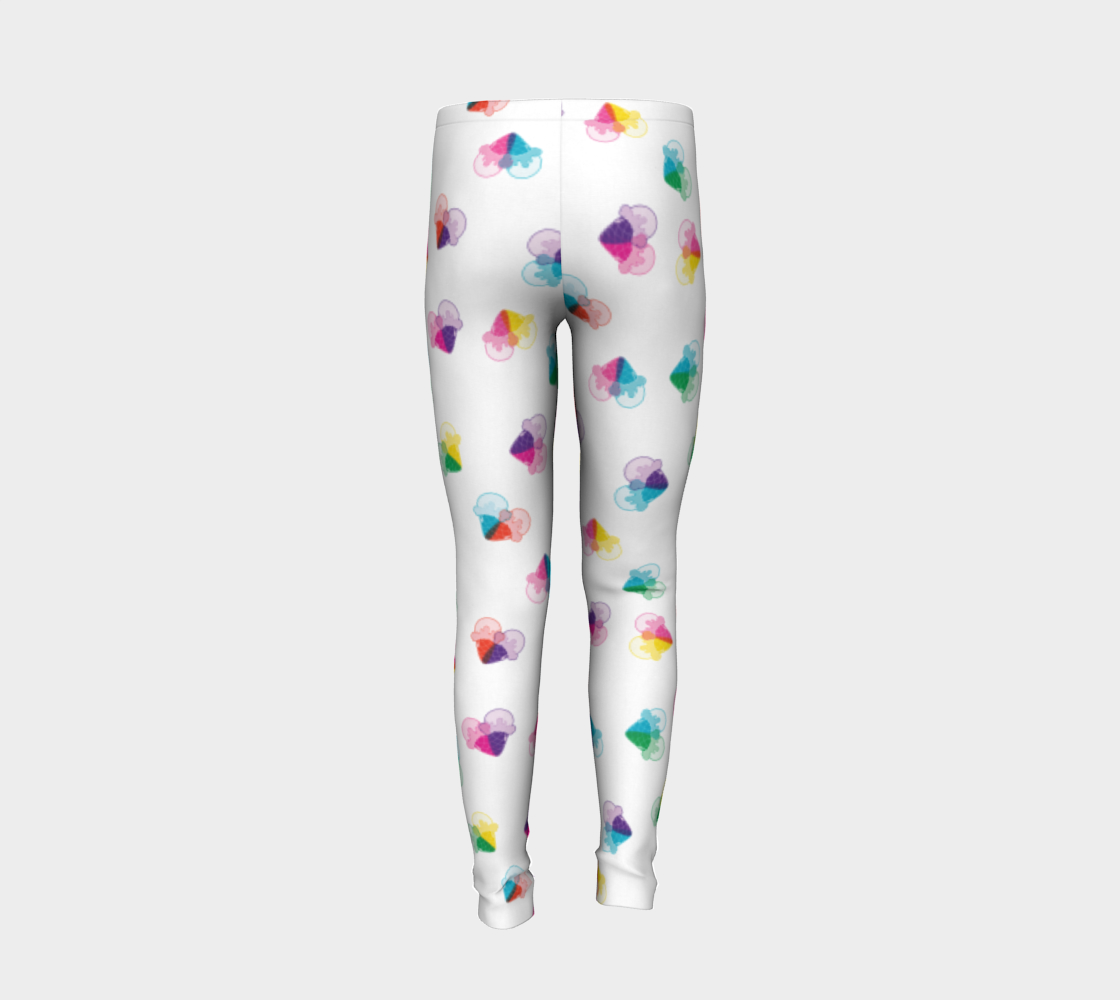 Aperçu de Ice Cream Hearts Youth Legging #6