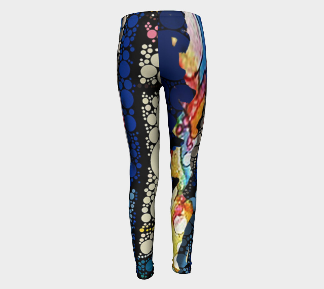 City Nights (youth leggings) preview #5