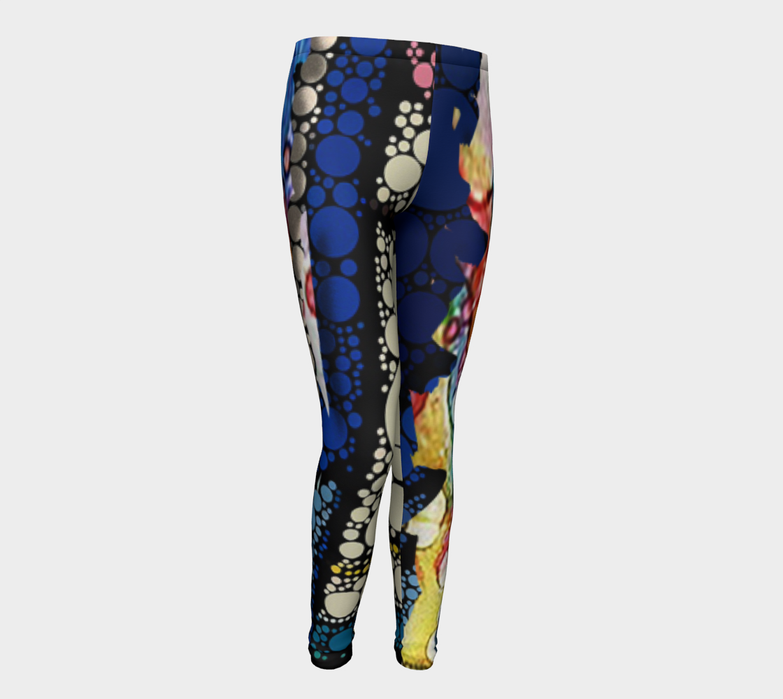 City Nights (youth leggings) preview #1