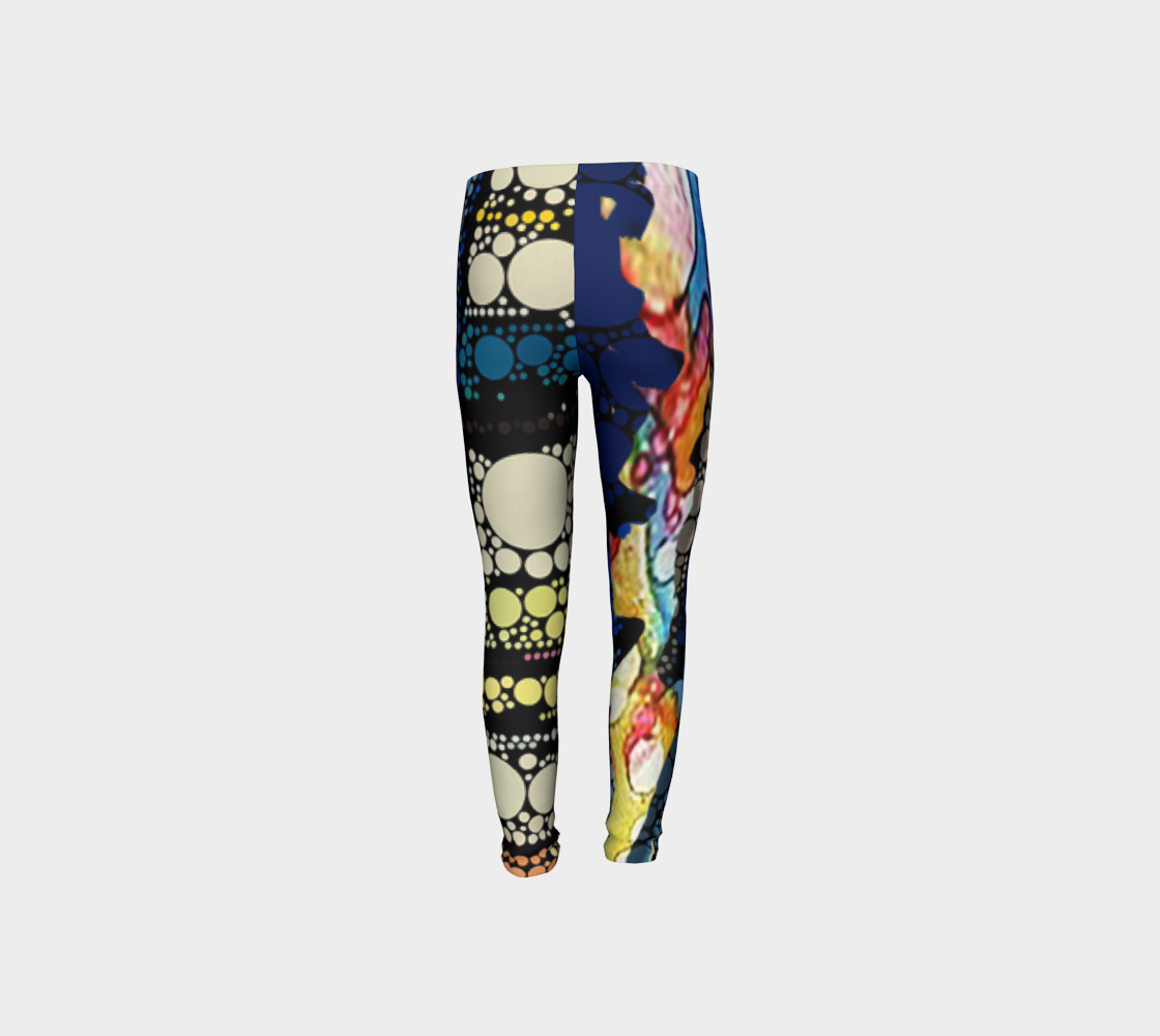 City Nights (youth leggings) preview #8