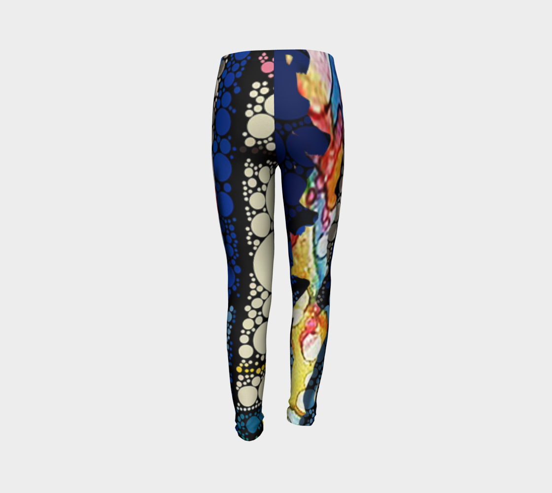 City Nights (youth leggings) preview #7