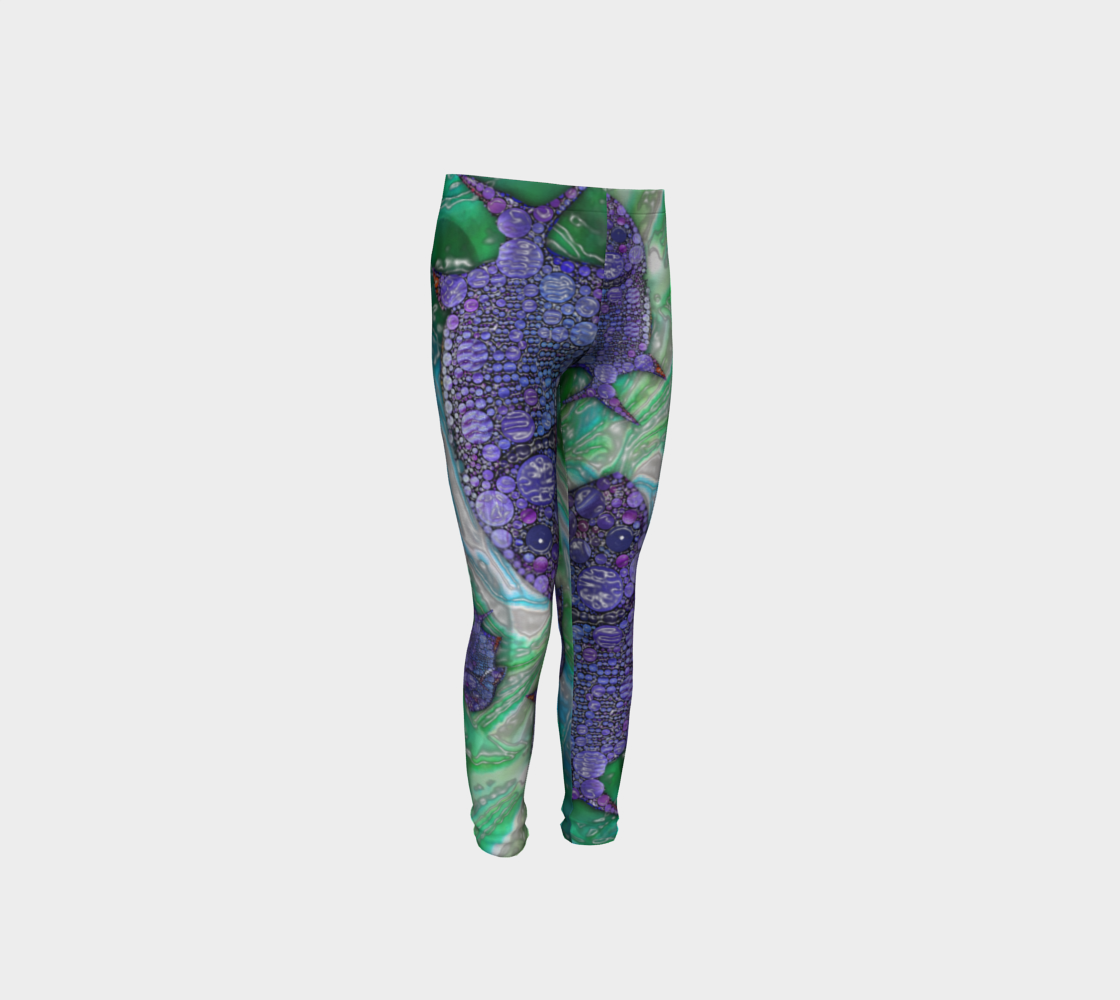 Under Water (youth leggings) preview #4