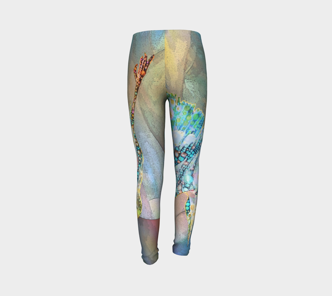 Heron Skies (youth leggings) preview #7