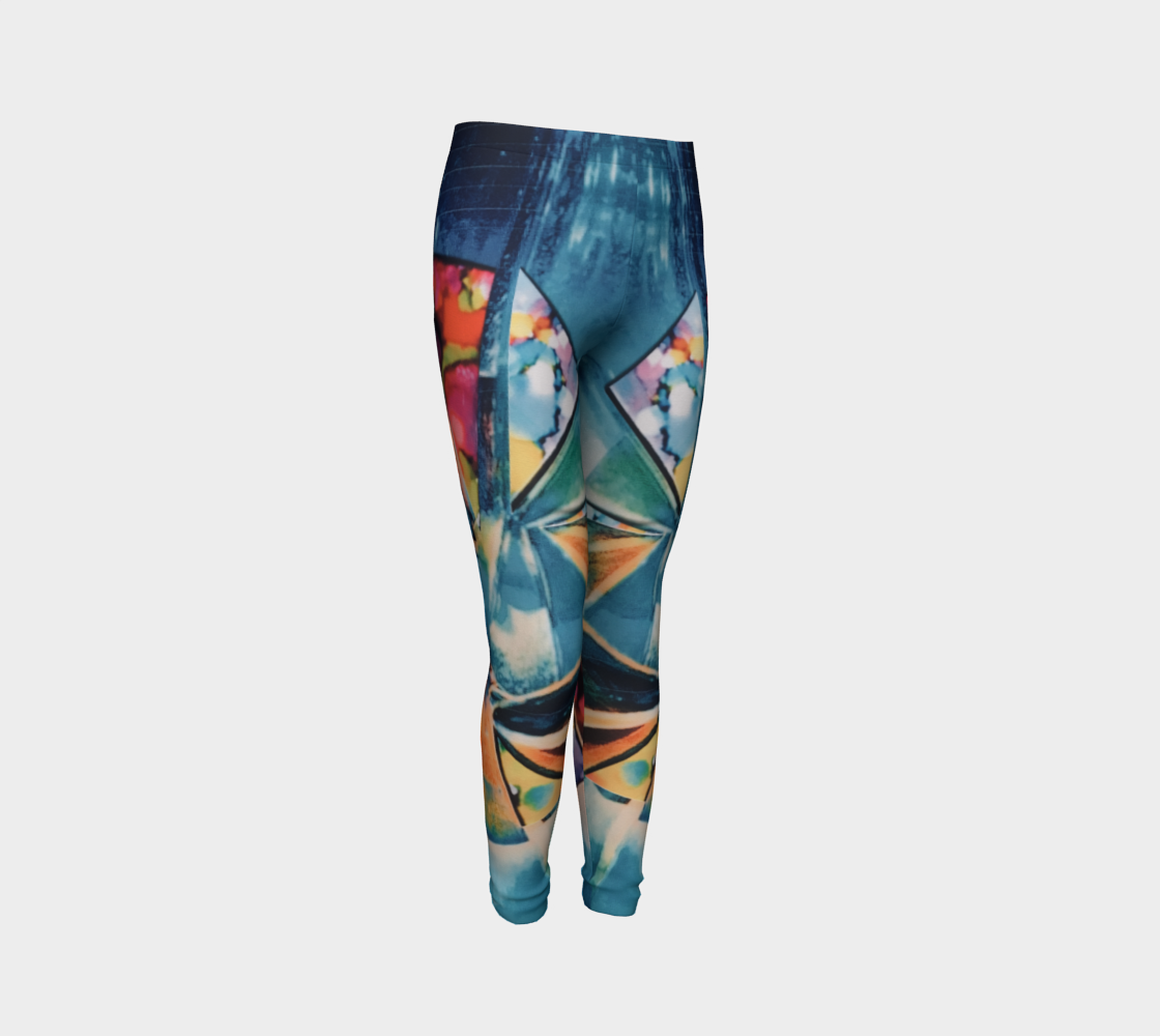 Shattered (youth leggings) preview #3