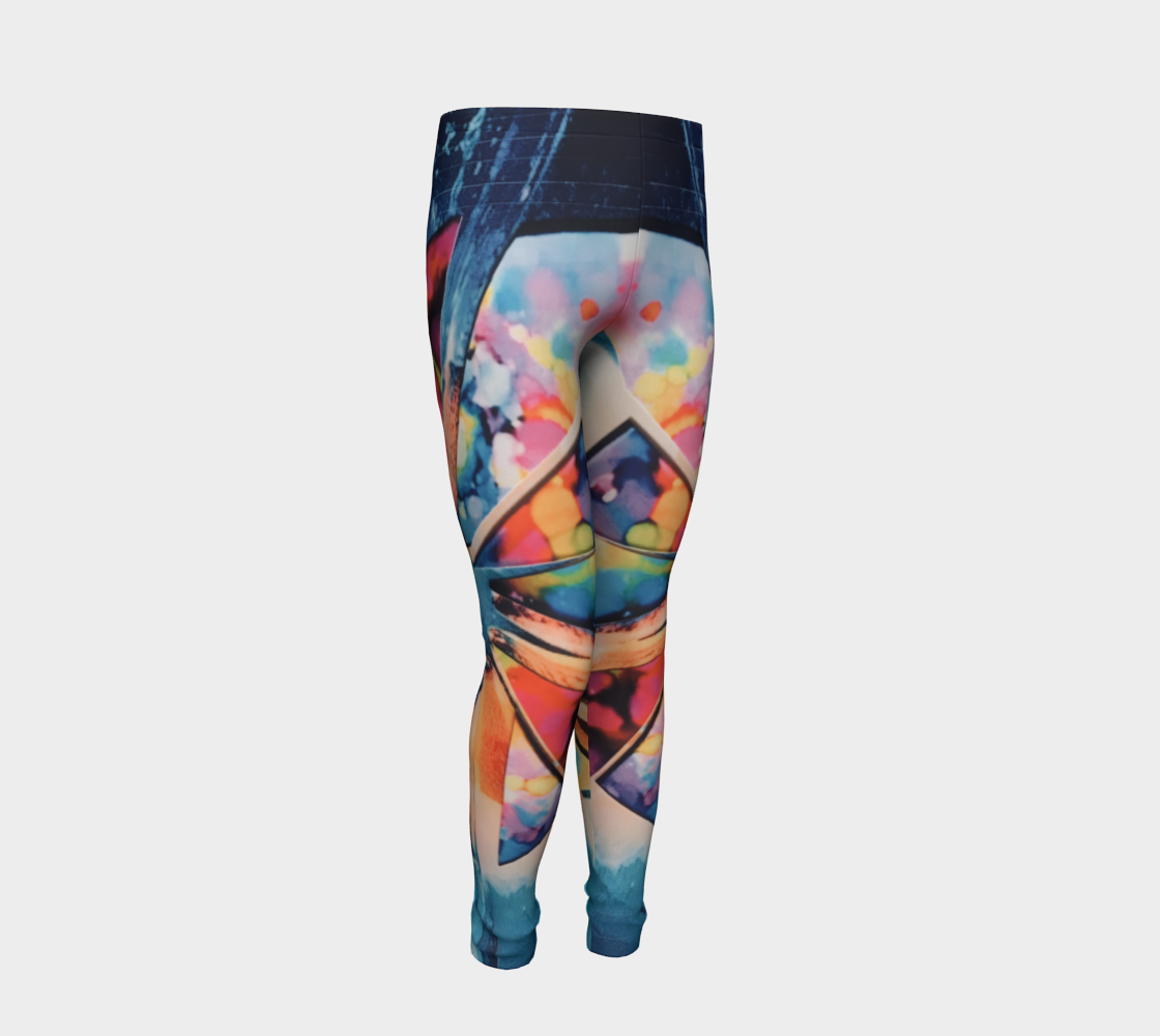 Shattered (youth leggings) 3D preview