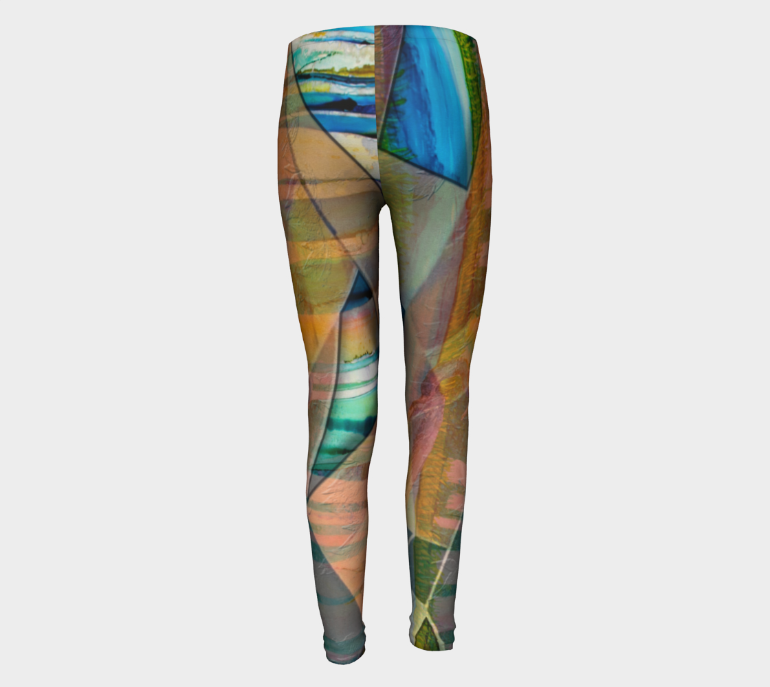 Climate Change (youth leggings) preview #5