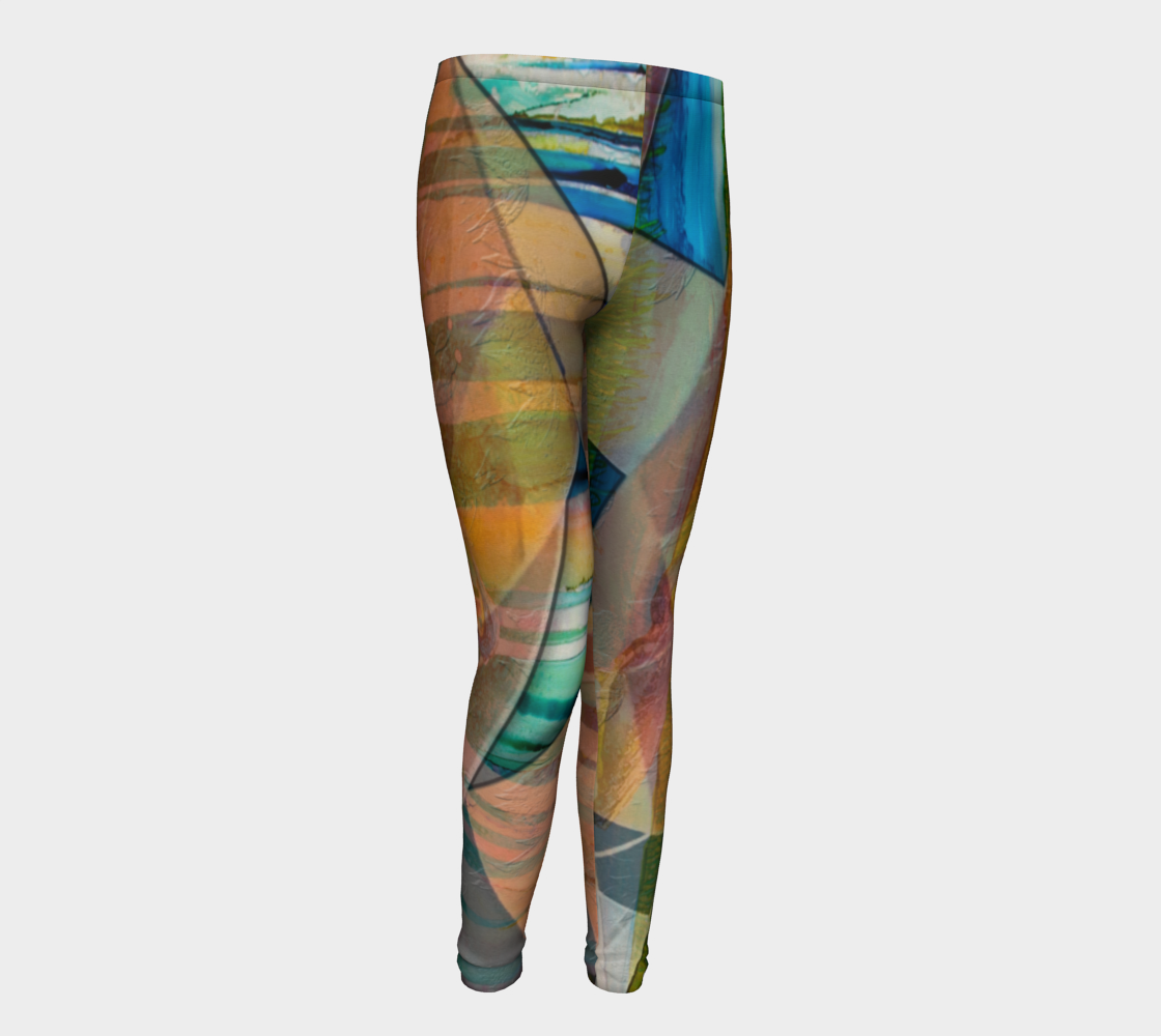 Climate Change (youth leggings) preview #1