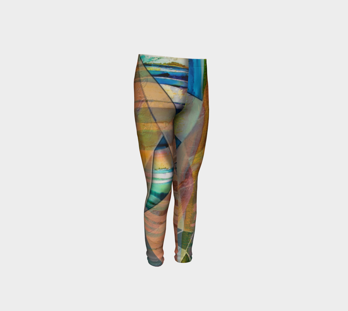 Climate Change (youth leggings) preview #4