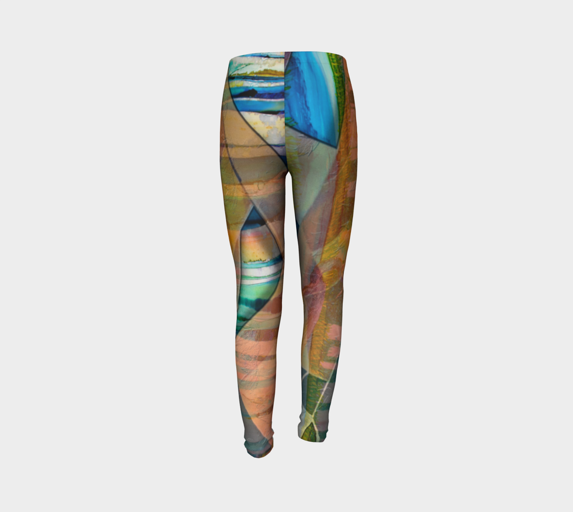 Climate Change (youth leggings) preview #7