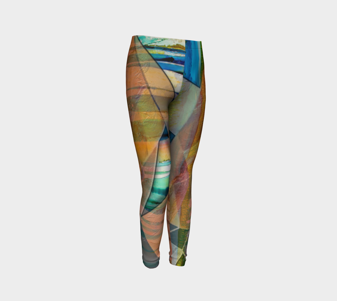 Climate Change (youth leggings) preview #3