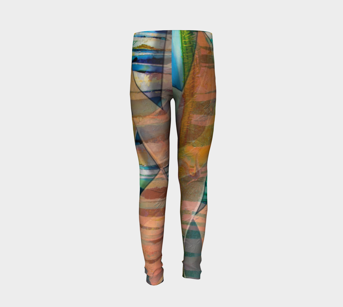 Climate Change (youth leggings) preview #6
