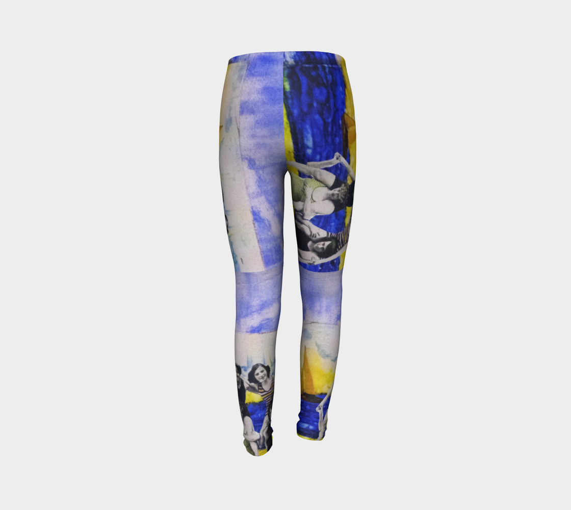 A Day At The Beach (youth leggings) preview #7