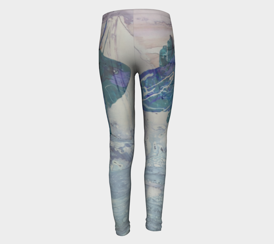 Fish Dreams (youth leggings) preview #5
