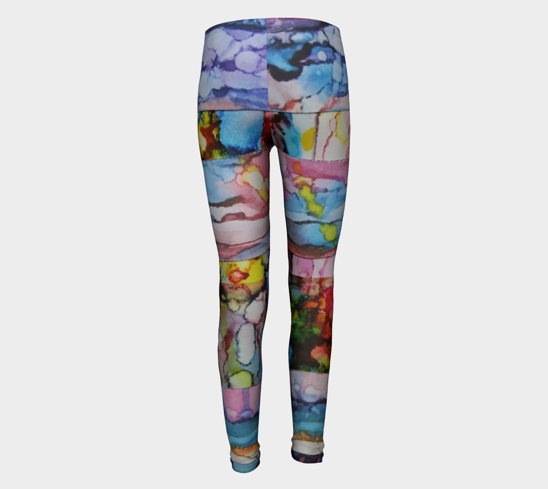 Against The Grain (youth leggings) preview #5