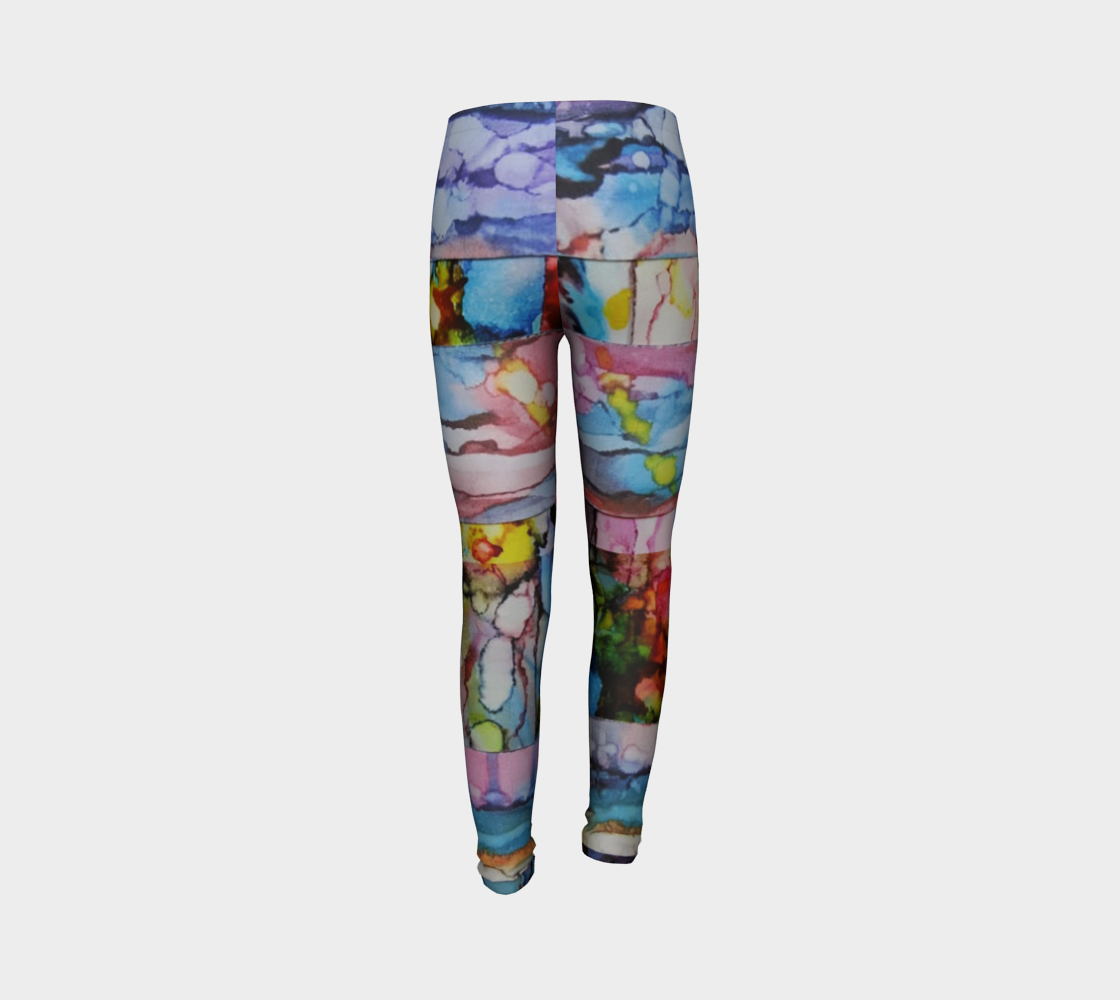 Against The Grain (youth leggings) preview #7