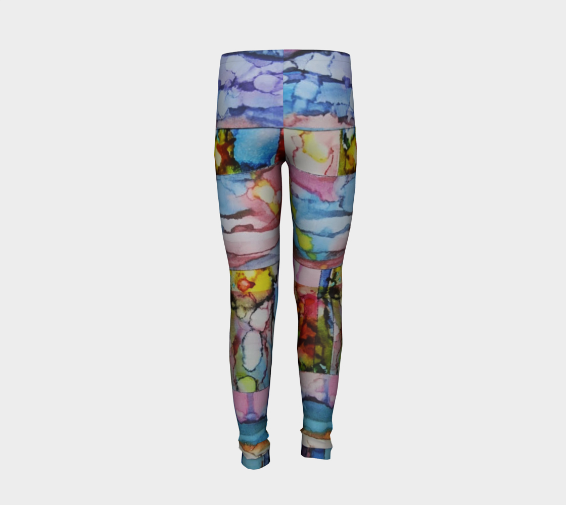 Against The Grain (youth leggings) preview #6