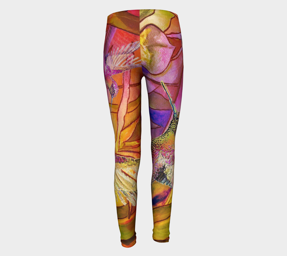 Hummingbird (youth leggings) preview #5