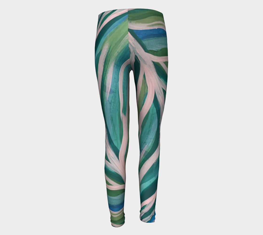 Vibrant Summer Palm Leaf preview #5