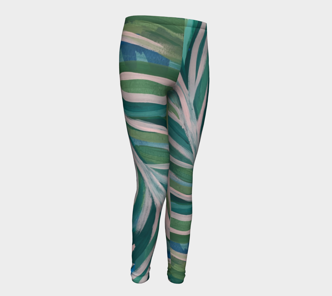 Vibrant Summer Palm Leaf preview #1
