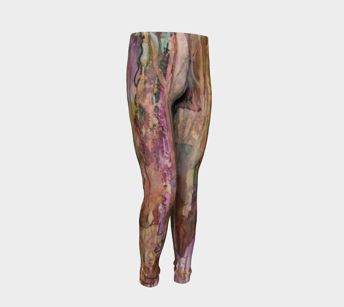 Forest Morning (youth leggings) preview #2