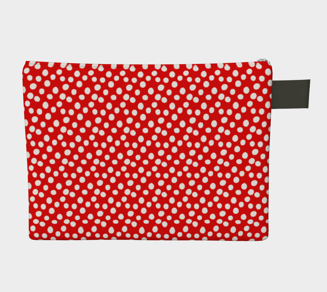 Aperçu de All About the Dots Pouch - Red #2