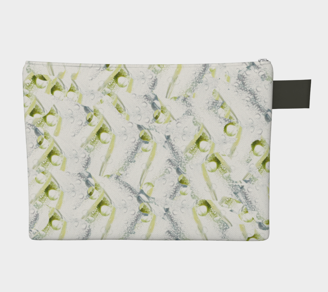 Spring Showers Zipper Carry All by Laura Davis Art Studio preview #2