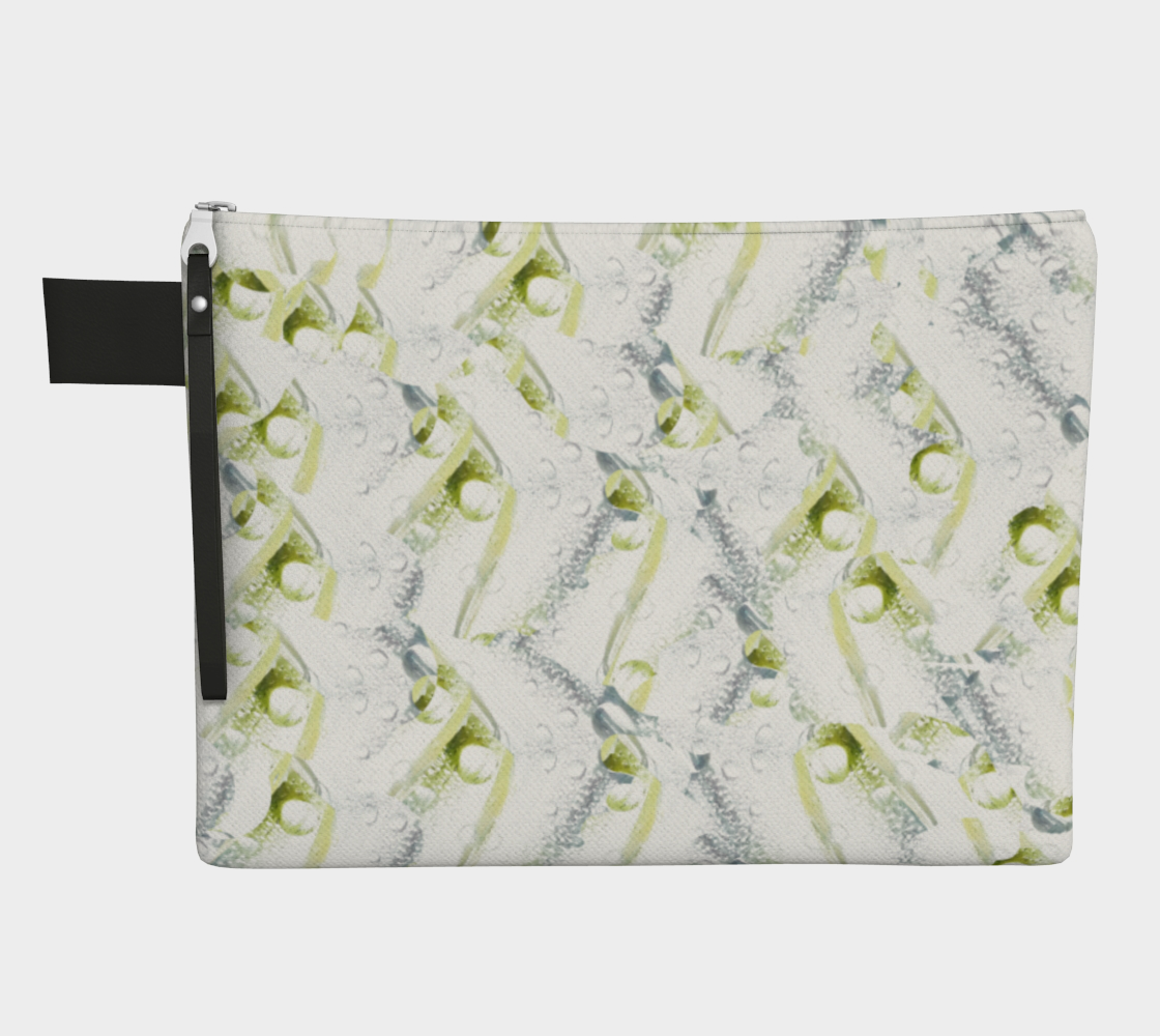 Spring Showers Zipper Carry All by Laura Davis Art Studio preview