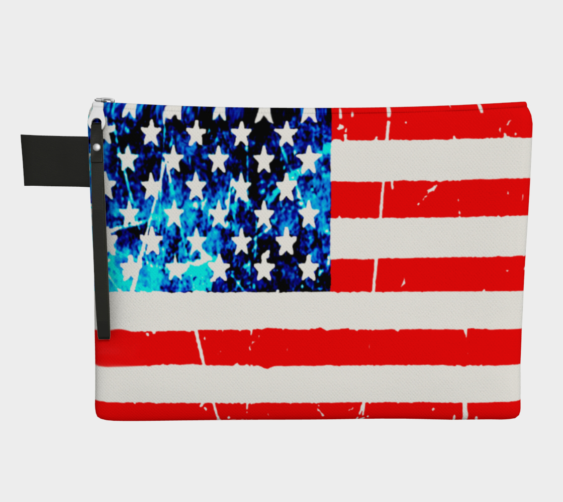 American Flag Carry All Tote by VCD © preview