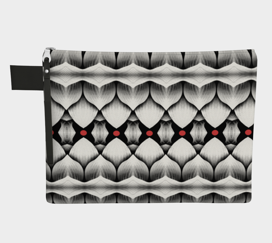 Aperçu de serpentine white + black + red #1