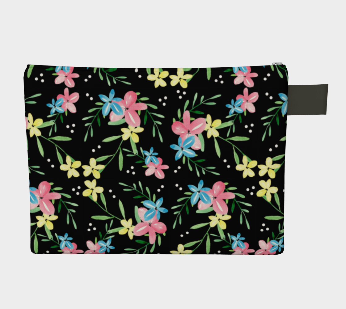 Floral Watercolor Carry-All preview #2