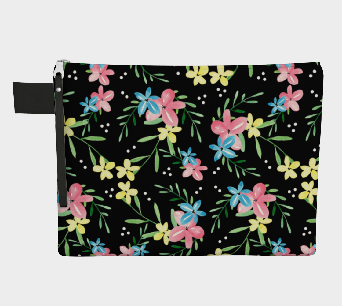 Floral Watercolor Carry-All preview #1