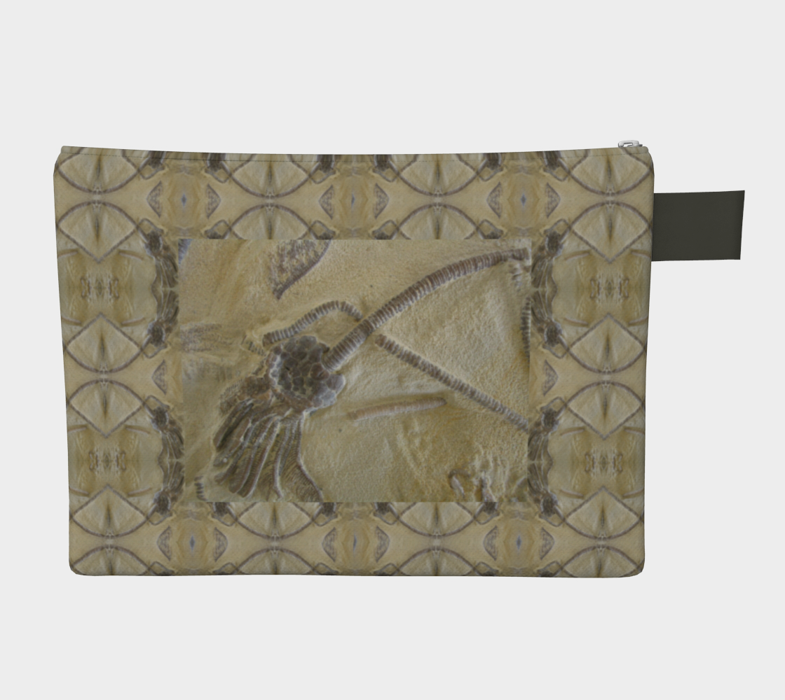 Fossil Crinoid Zipper Carry-all preview #2