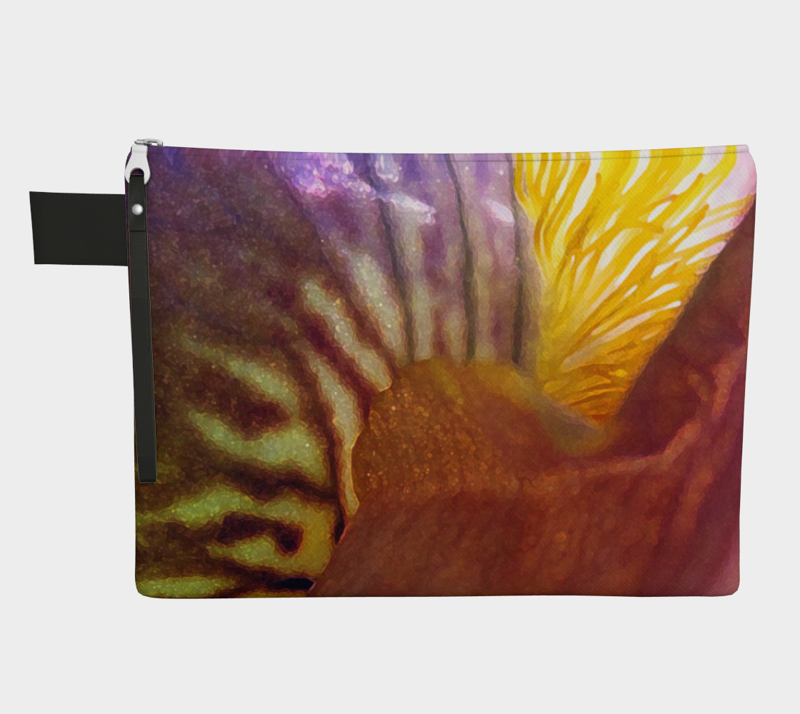 Sunrise Iris Flowerscape 3 Zipper Carry-all preview