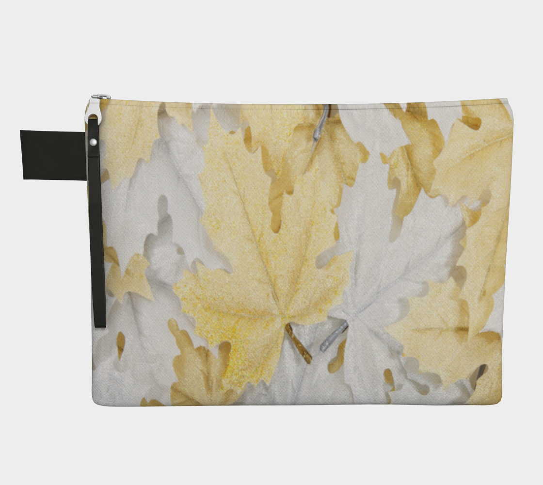 Gold And White Leaves preview