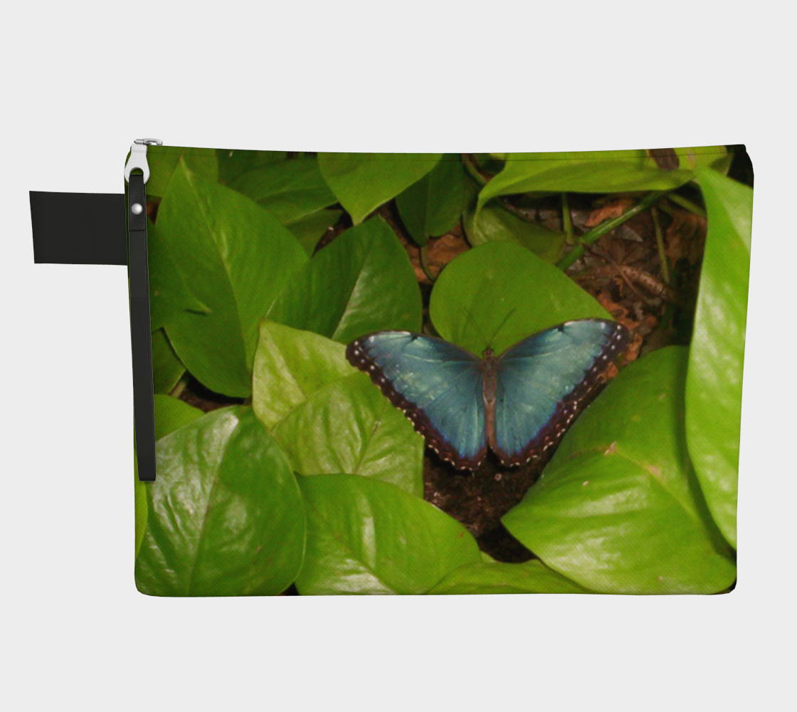 Blue Morpho Butterfly Carry-All Miniature #2