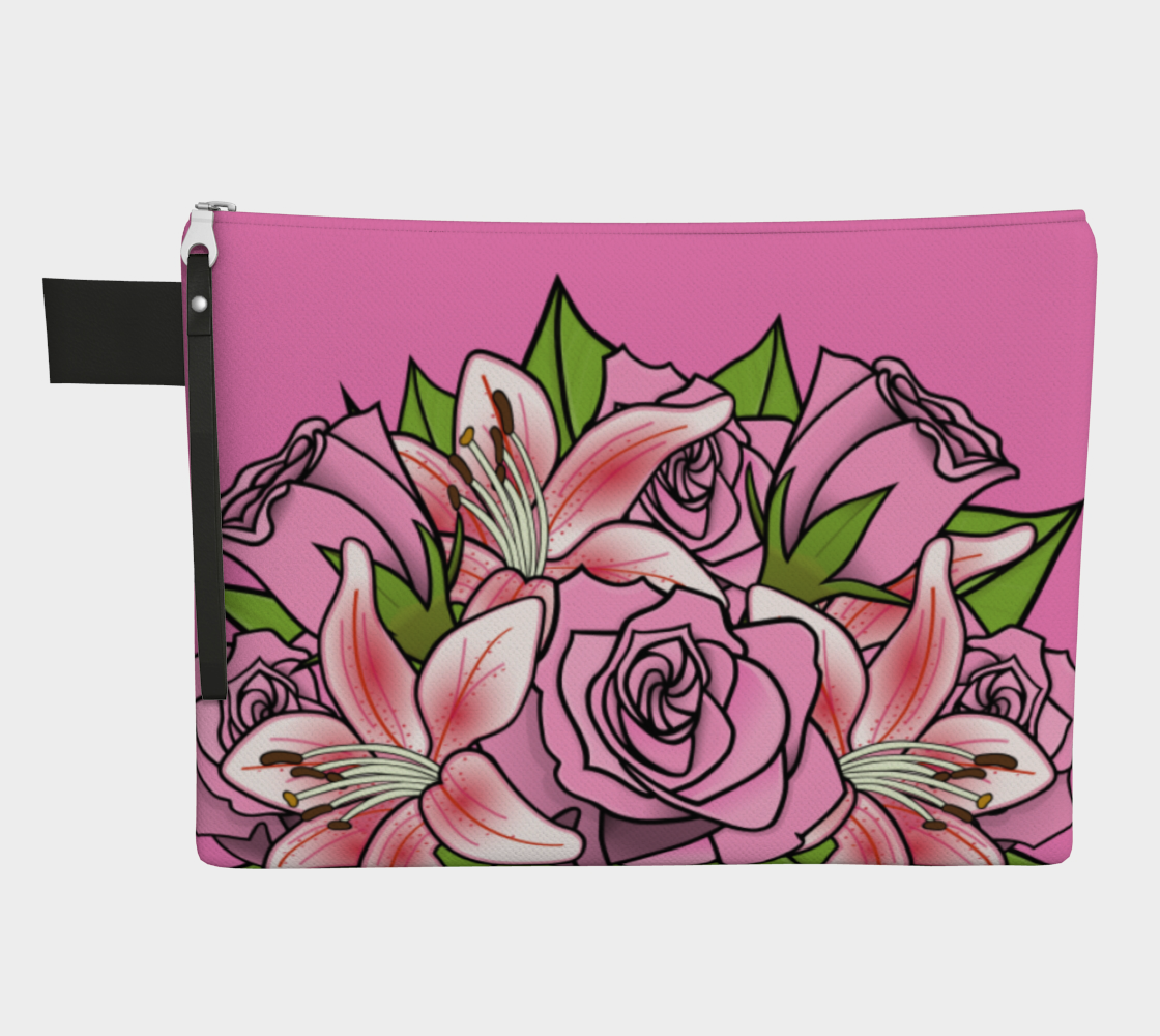 Bouquet of Flowers Pouch preview