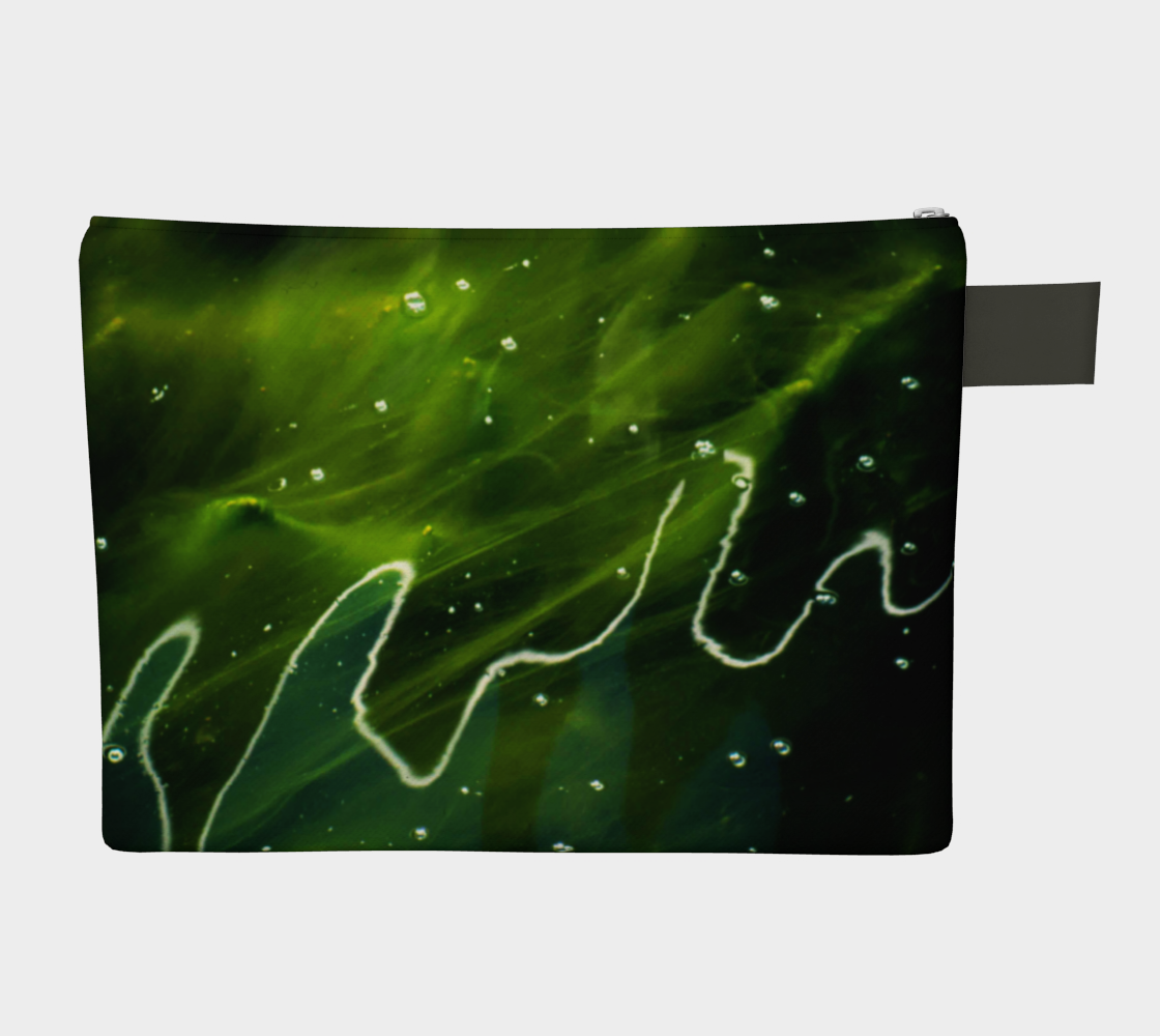 Green Algae and Water Zipper Carry All preview #2