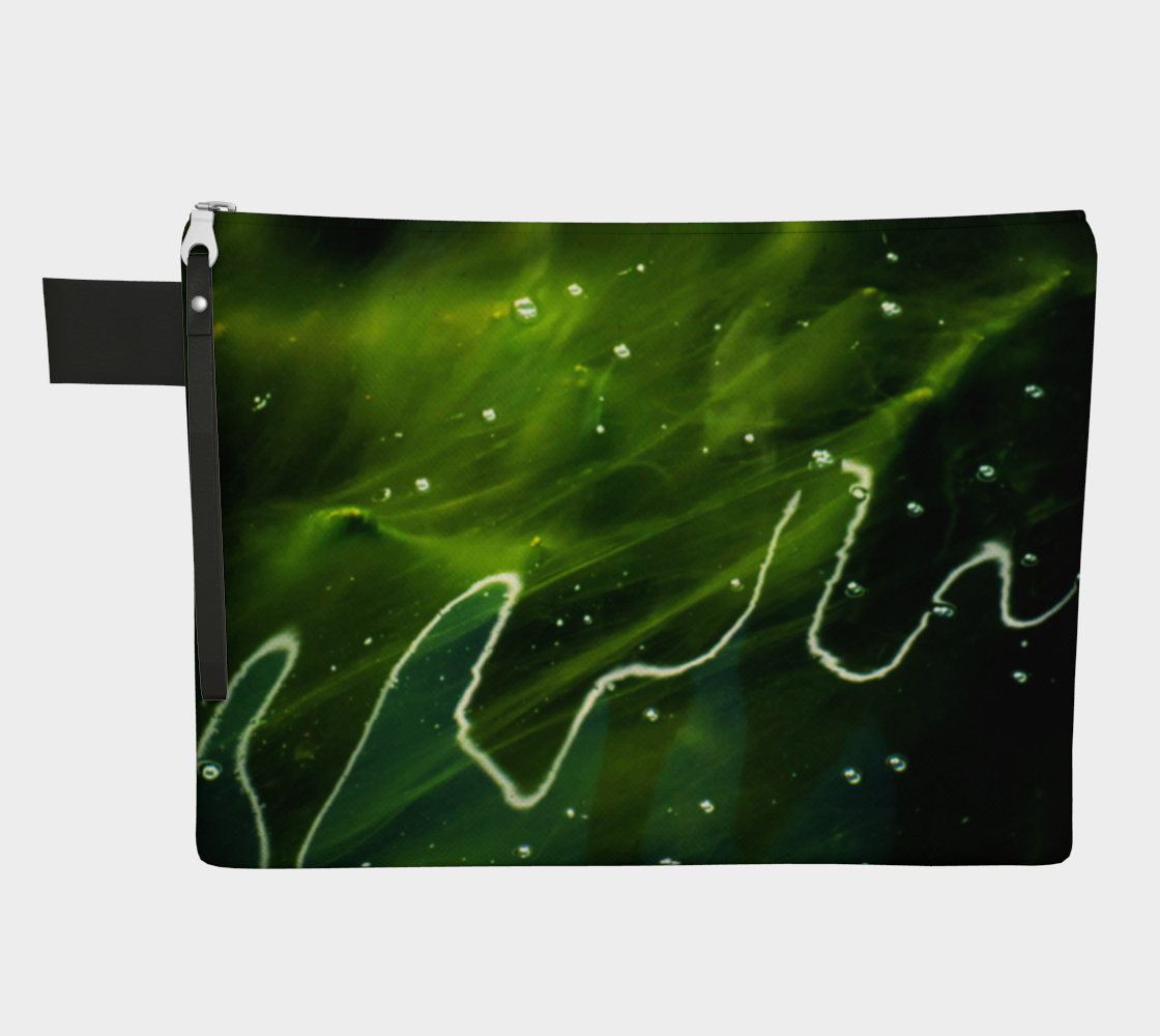 Green Algae and Water Zipper Carry All preview #1