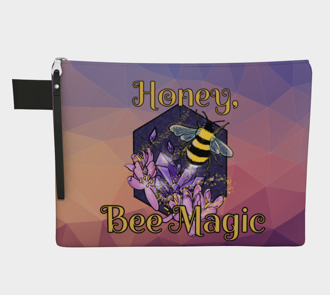 Honey, Bee Magic Zipper Case preview