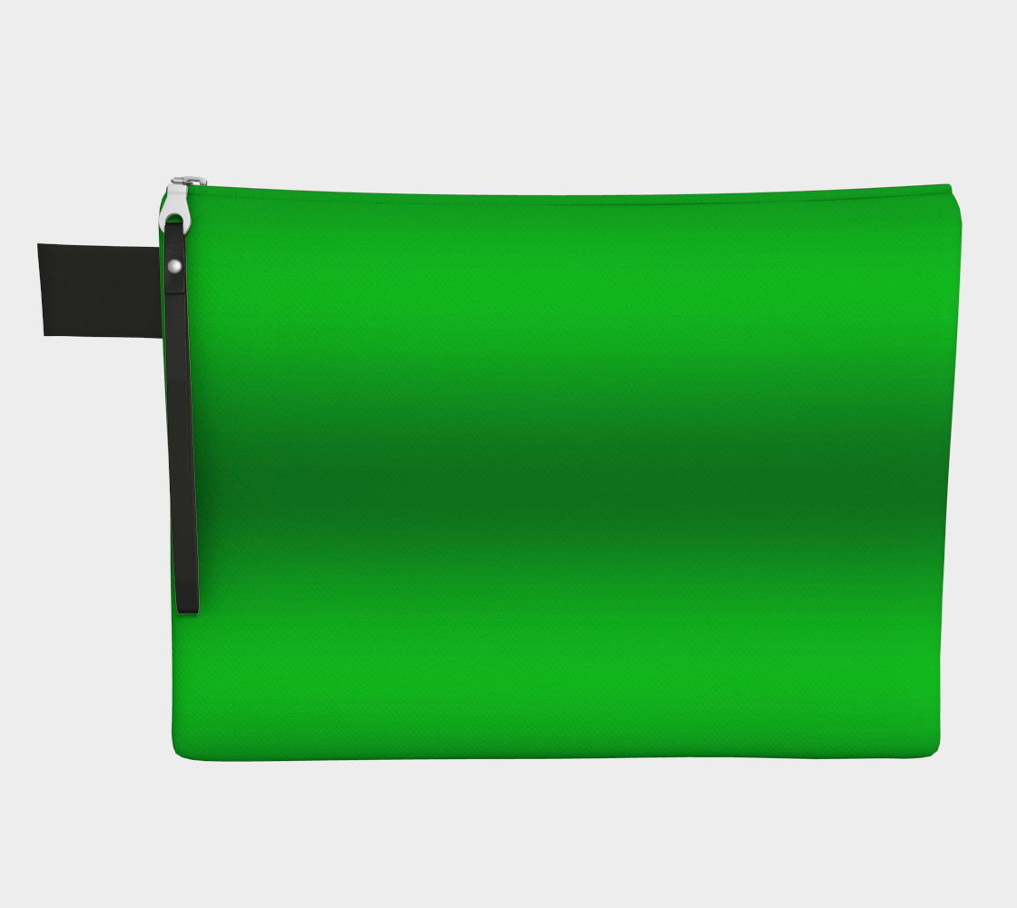 Aperçu de Two Tone Apple Green Carry-All Bag, AOWSGD
