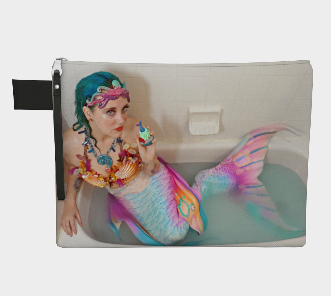 Mermaid Bathroom Bag 3D preview