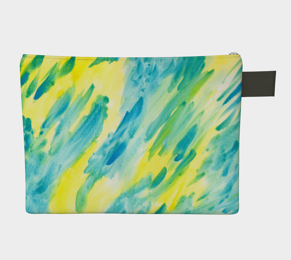Watercolors in Blue and Yellow preview #2