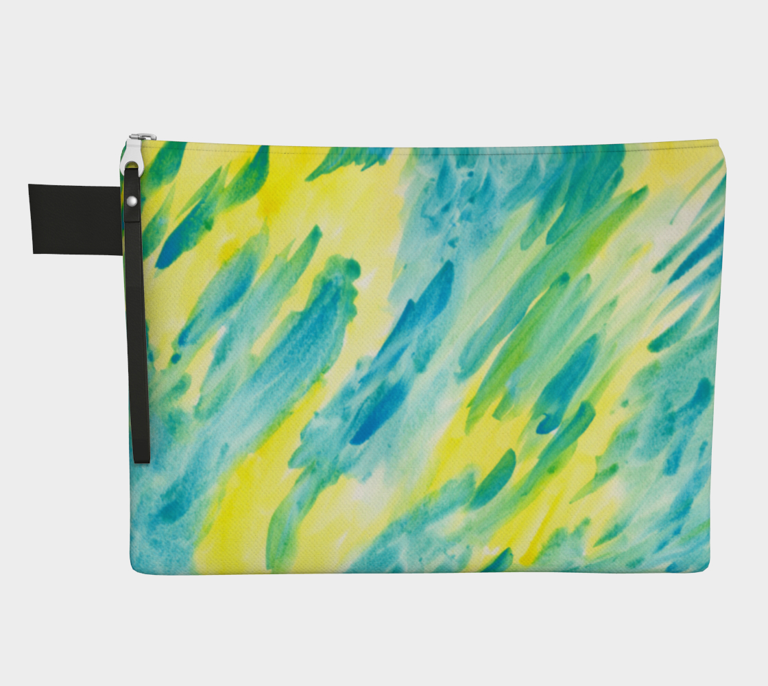 Watercolors in Blue and Yellow preview #1