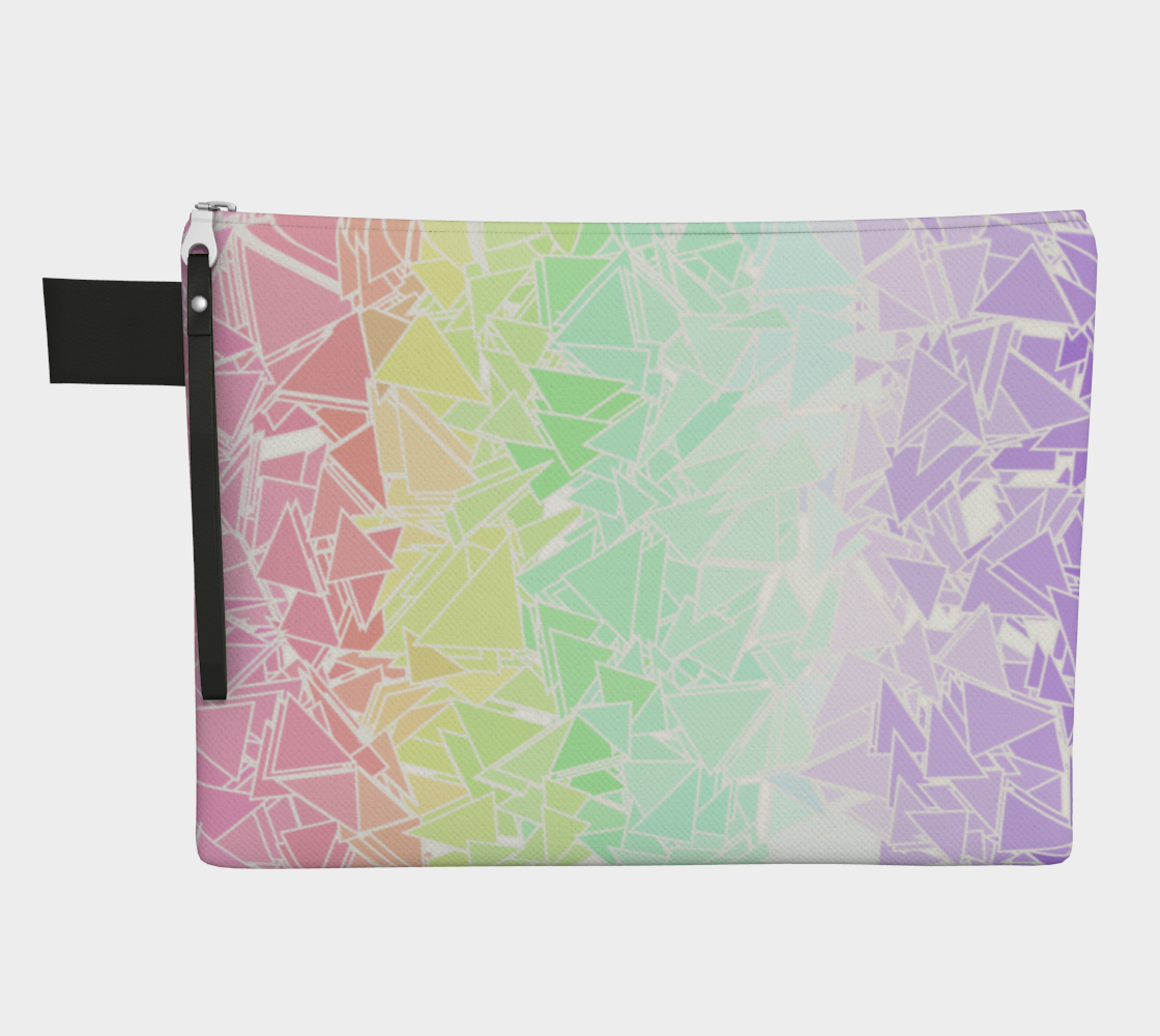 Groovy Boho Triangle Rainbow, 50% of profits donated to the Trevor Project! preview