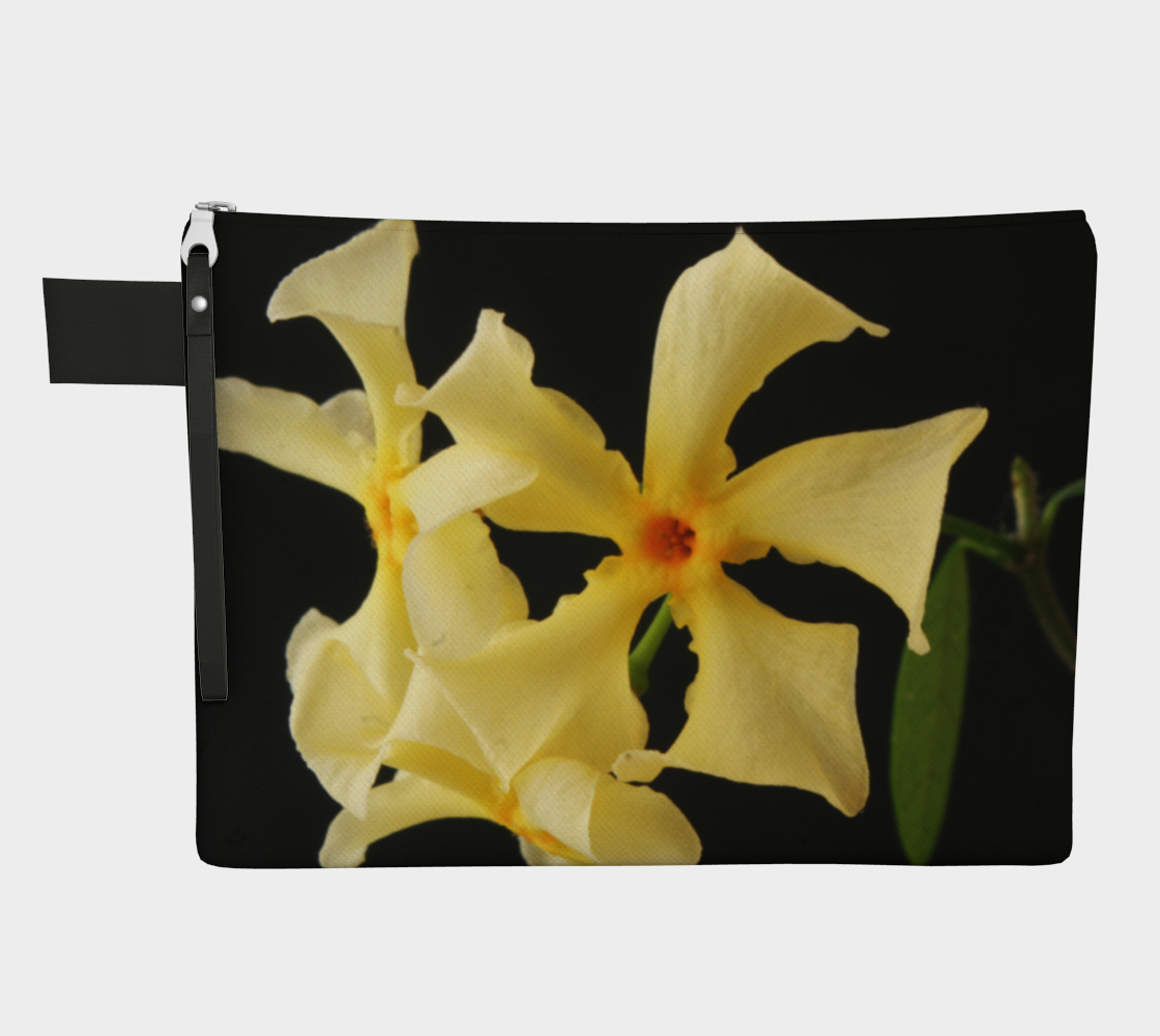 Star Jasmine Flower Zipper Carry All preview