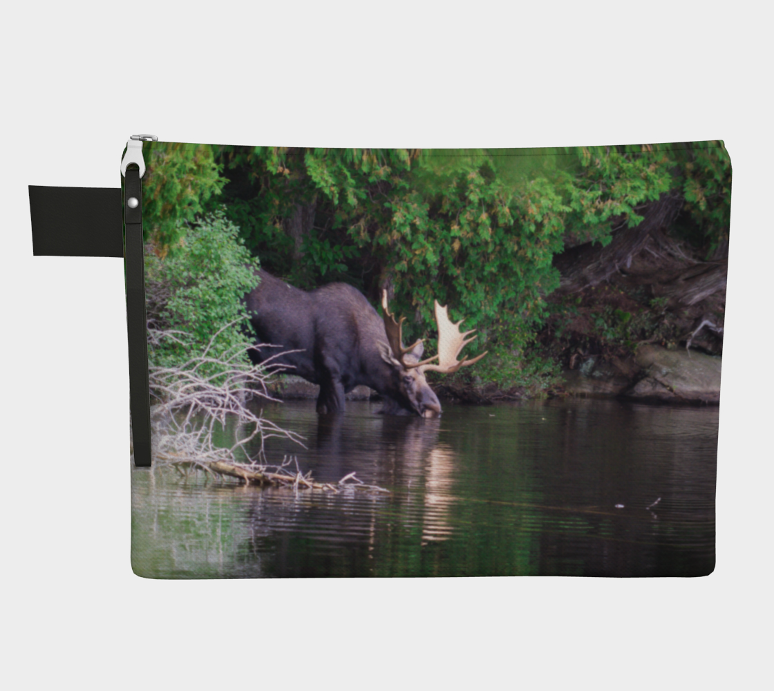 Aperçu de Moose Zipper Pouch #1