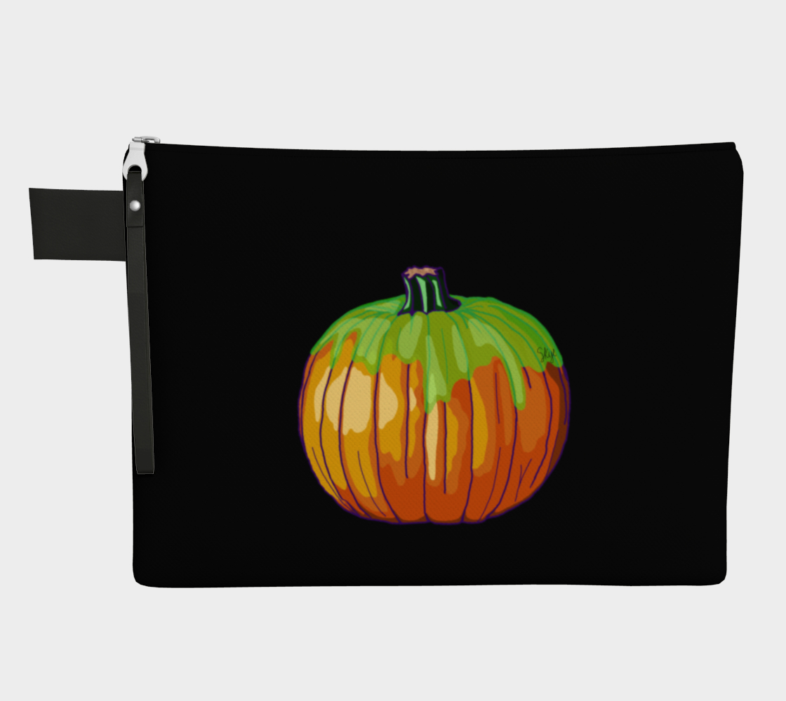 "Spooky Pumpkin" Zip Bag preview